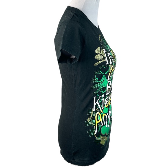 Ransom I’m Not Irish But Kiss Me Anyway Black Large - Picture 4 of 8